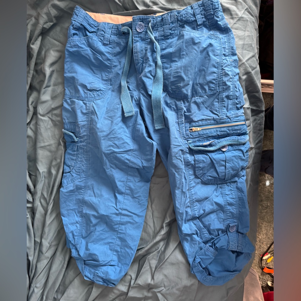 Calvin Klein Cargo Pants in Blue